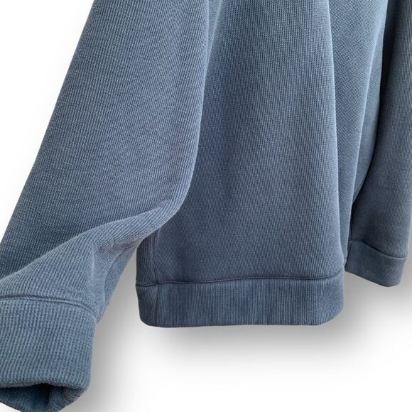 Jeremiah and Sons Men's Blue Mock Neck Sherpa Lined Pullover Henley Top Size XXL - Picture 6 of 14